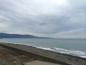 穏やかな日本海