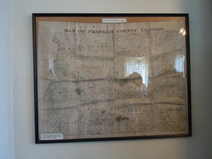 1918年のフランクリン郡地図