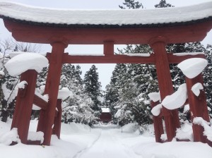 岩木山神社の入り口