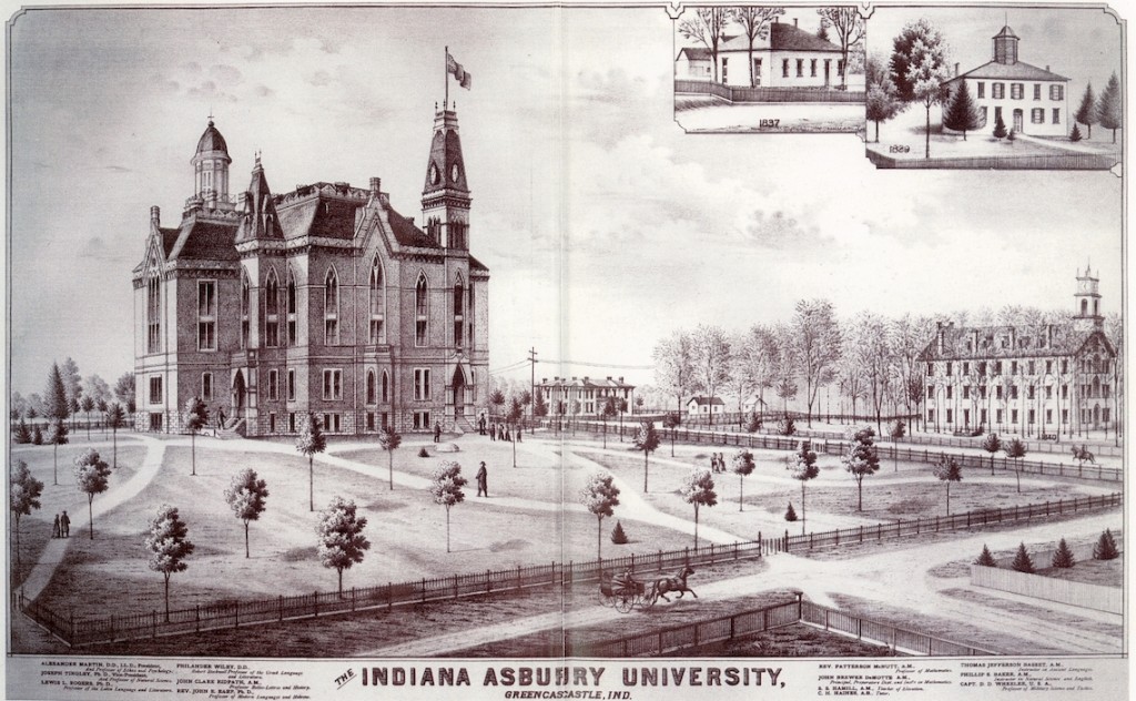 Indiana-Asbury University（現在のDePauw University）